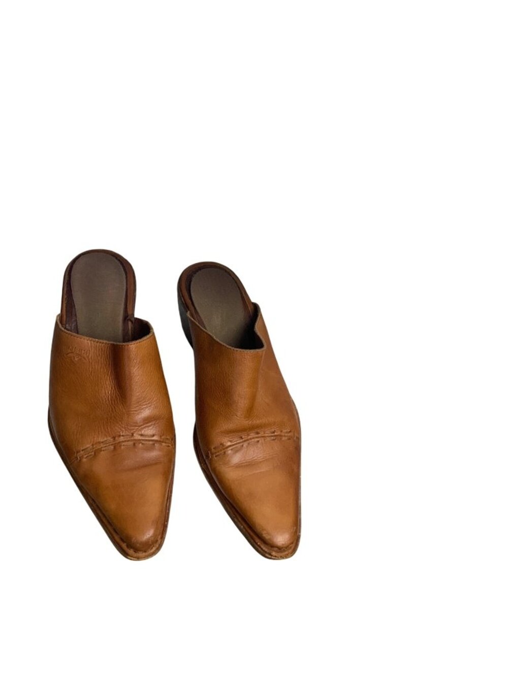 Pikolinos Tan Leather Slip-On Mule Shoes Spain Size 42 unisex